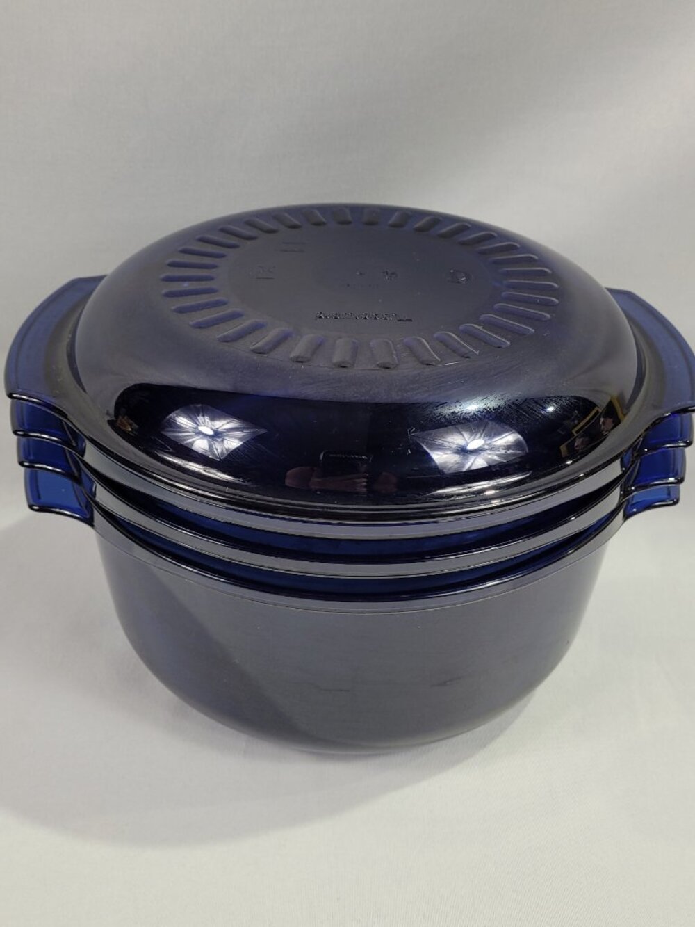 Tupperware Vintage 4 Piece Stack Cooker Microwave Cooking Set
